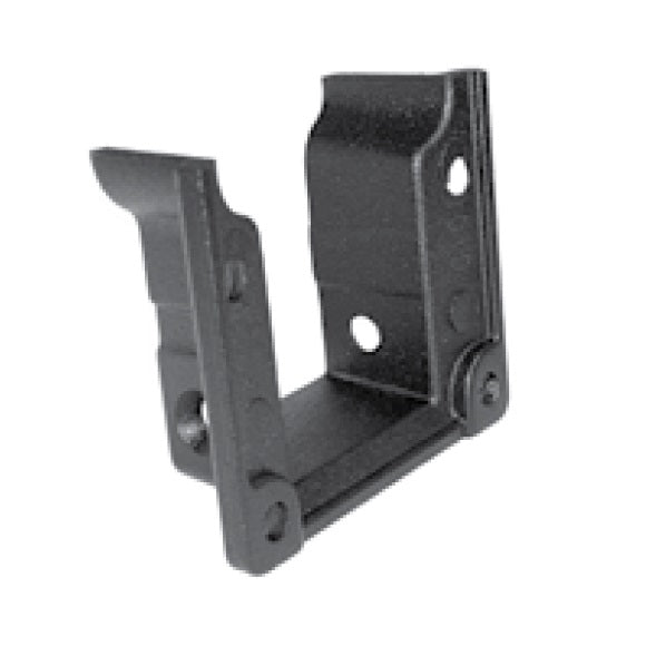 Drink rail bracket has a missing top to allow for drink rail addapter (not included) to plane over the top rail, bracket and post!