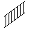 tuscany Black textrue stair rail kit 6' 