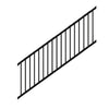 c10tuscany 8 ft stair railing kit with brackets and infill balusters