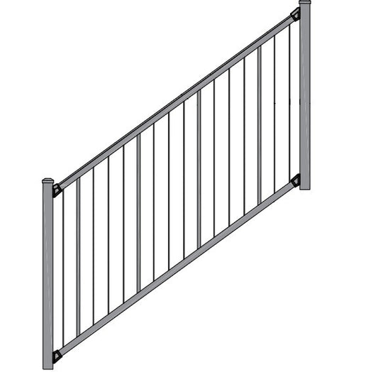Westbury C80 VertiCable Stair 36 in. Rail Kit