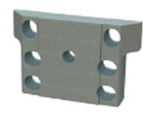 Chesapeake reducer block for 2.5" posts