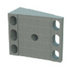 Chesapeake 22-degree horizontal bracket wedge