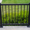Black Advantage Aluminum Railing Kit