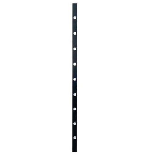 DekPro Rod Baluster Mid Support in Level Black Texture