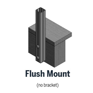 Direct post to fascia mounting style