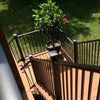 DekPro Railing Absolute Black Textured Black Rail Kit System Prestige Aluminum