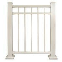 TriRail for level railing used in conjunction with prestige level railing by dekpro