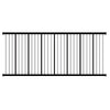 C80 Rail Panel Rail Kit With Top and Bottom Rails and Cable Infill with rail bracket connectors in vertical cable railing kit