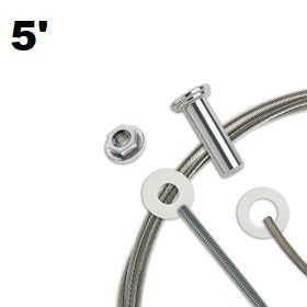 Five Foot CableRail Kit 5' for metal