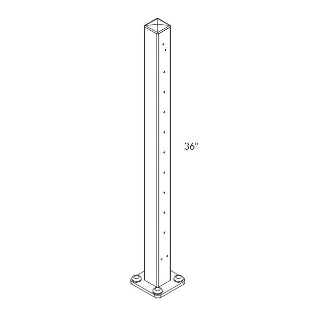 QC level Quick Connect post kit 36" residential