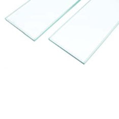 Level pain of glass baluster 4" Wide