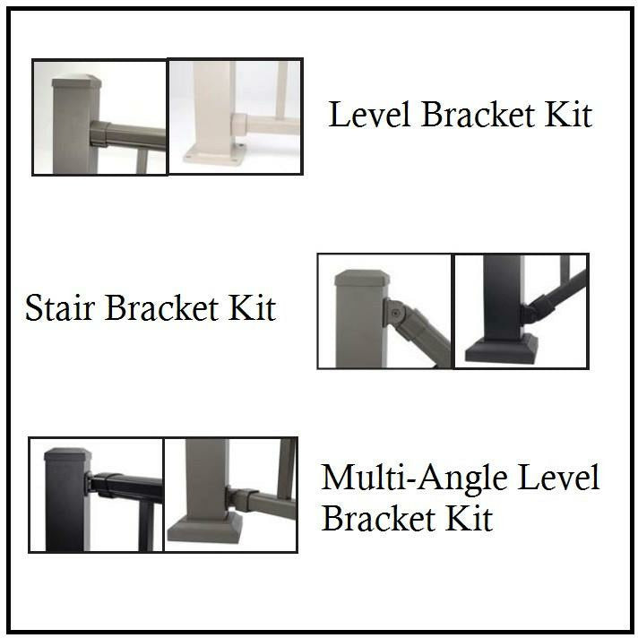 DekPro Prestige - Bracket Kit Post Install