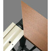 drink rail adapter next to 45 degree cut top rail board