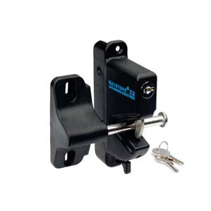 Latch and lock for dekpro prestige aluminum railing systems