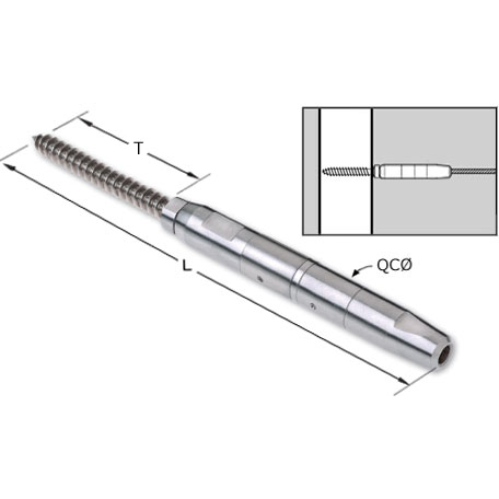 Feeney Lag Type Tensioning adjuster fitting 