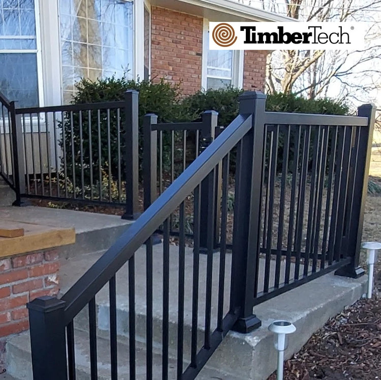 Timbertech Black Railing TimberTech IRX Railing | D&RS