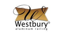Westbury railing logo branded logo for westbury aluminum railing products and systems of handrail and post railing