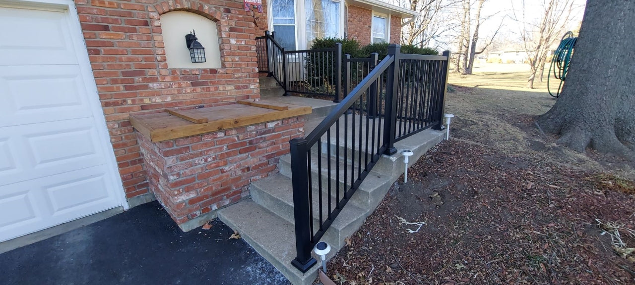 railing for stairs or step railing is important for everyone but especially for those with limited mobility. Strong aluminum handrail like Impression Rail Express will be strong and sturdy for years!!