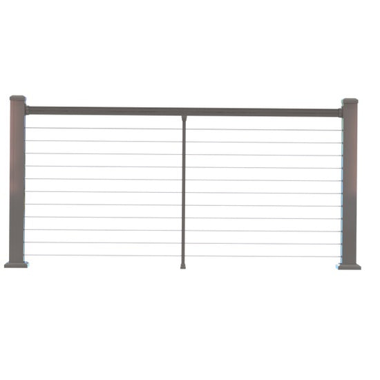 Key Link Cable Rails KeyLink American Horizontal Cable Rail Kit | D&RS – Deck & Rail Supply