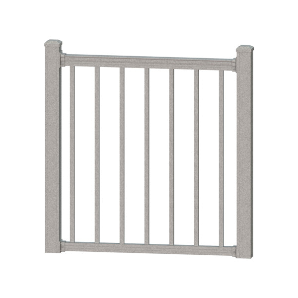 KeyLink American Vertical Baluster Picket Gate Kit w/out hardware