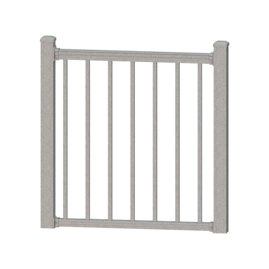 KeyLink American Vertical Baluster Picket Gate Kit w/out hardware