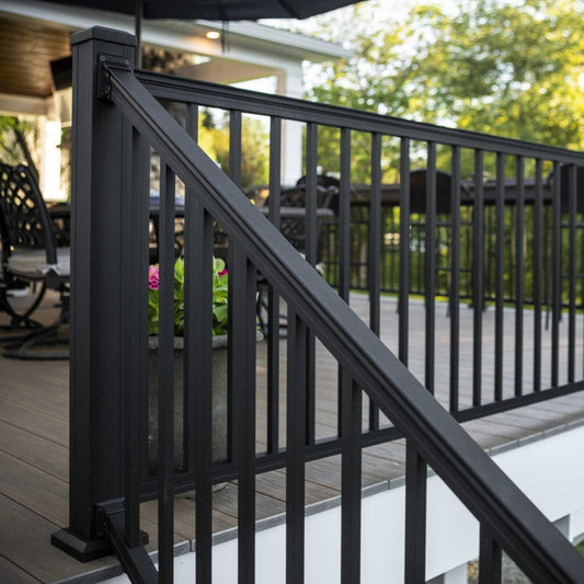 KeyLink American Stair Railing Kits in Black
