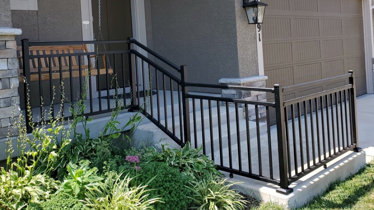 Rivera C30 Level and Stair Railing all 36inch westbury aluminum