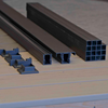 Chesapeake Aluminum Square Baluster Railing Kit by KeyLink with pickets and rail brackets included.