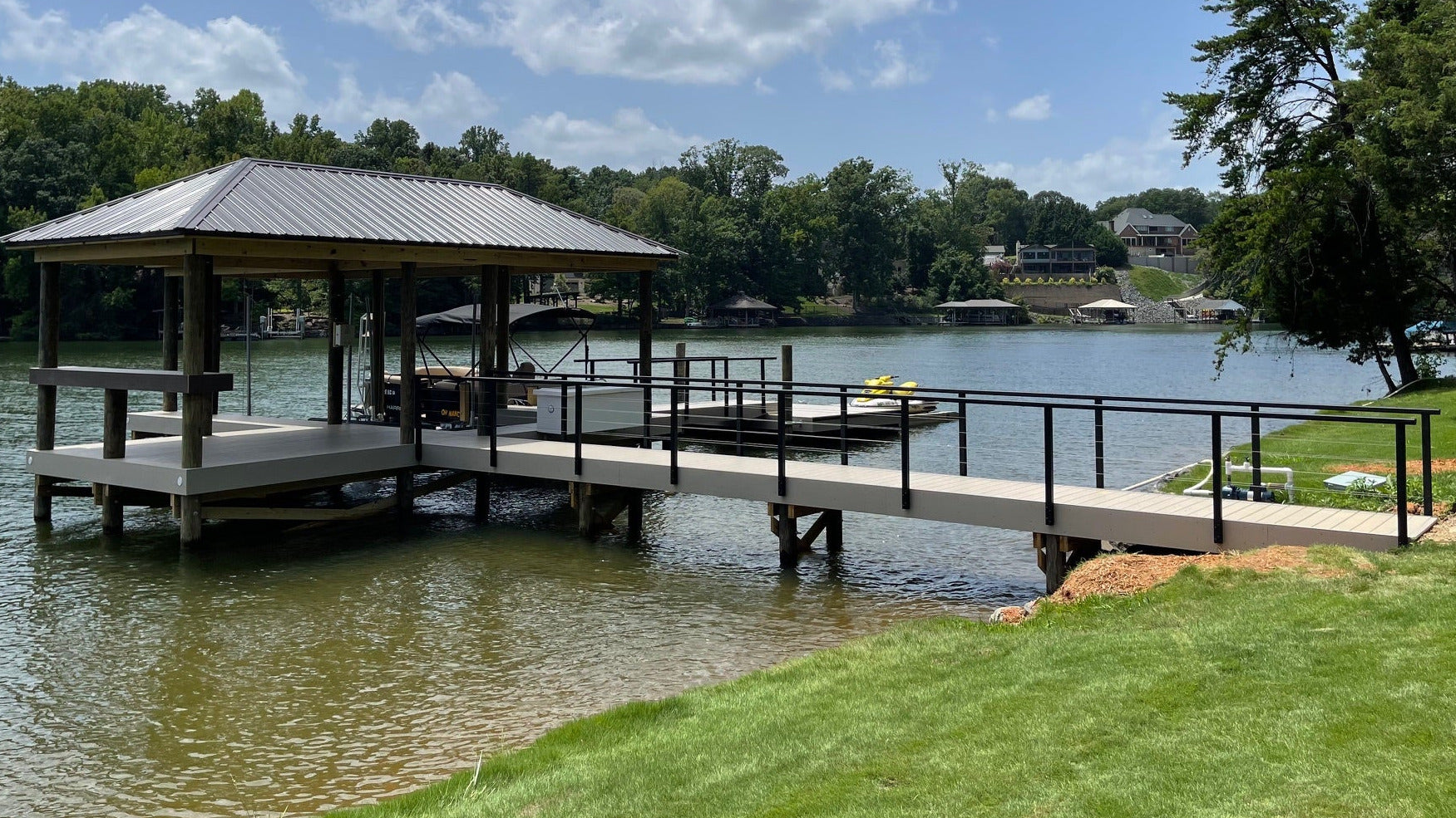 Feeney Dock Rail Cabana Ramp