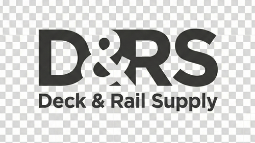 D&RS Deck & Rail Supply logo on a transparent background