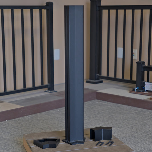 Elevation Level 45 degree post kit for elevation cable rail by RDI