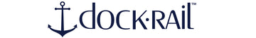 Dock Rail logo with an anchor symbol on a white background by Feeney Inc.