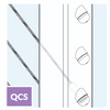 Feeney Modern QCS Quick Connect Stair Cable Post