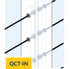 Feeney Modern QCT-IN Quick Connect Double Termination Intermediate Cable Post