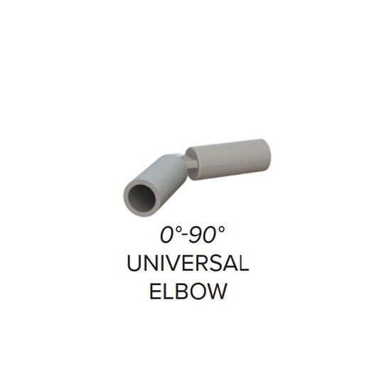 KeyLink 0 to 90 degree universal elbow