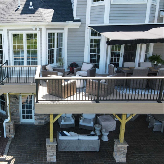 KeyLink Chesapeake Aluminum Deck Railing