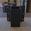 KeyLink's fascia mount line bracket attached to vertical surfaces and allows for the attachment to keylink fascia posts (not included)