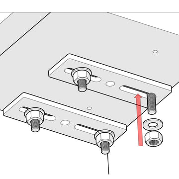 KeyLink Post Underdeck Brackets