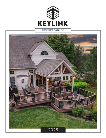 All KeyLink 2025 Products for deck and porches 