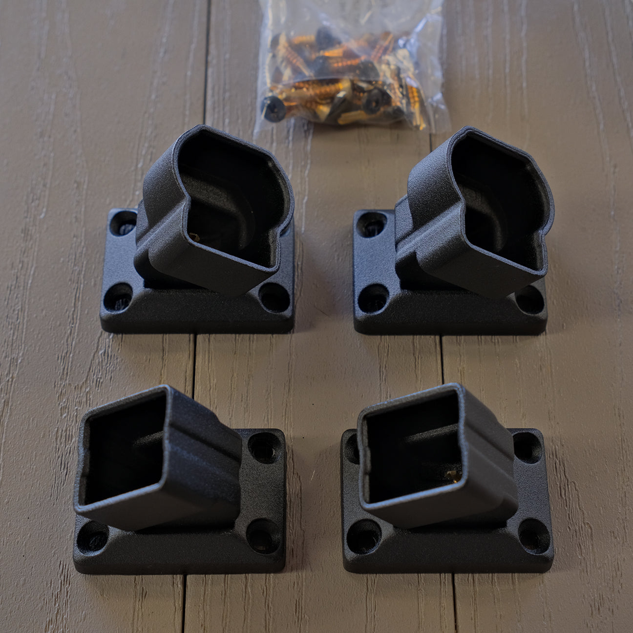 KeyLink Outlook multi-swivel angle bracket kit 4pk