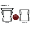 KeyLink American 36" Aluminum Stair Rail Kit