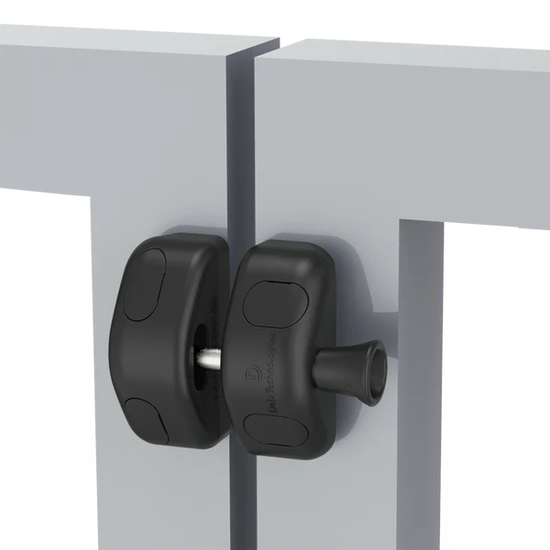 Side Pull Magna Latch without lock and key for non-lockable black gates