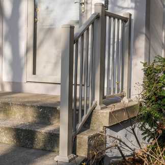 DekPro Aluminum Base Mounted Post Kit – Deck & Rail Supply