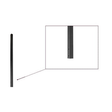 Westbury 2 in. Fascia Mount Post