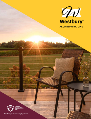 Westbury Railing Aluminum Brochure 2025