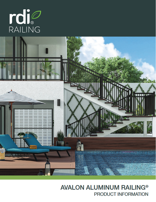 Rdi Elevation Railing System RDI Avalon Aluminum Railing | D&RS – Deck & Rail Supply