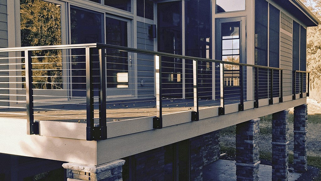 Horizontal Deck Cable Railing | D&RS