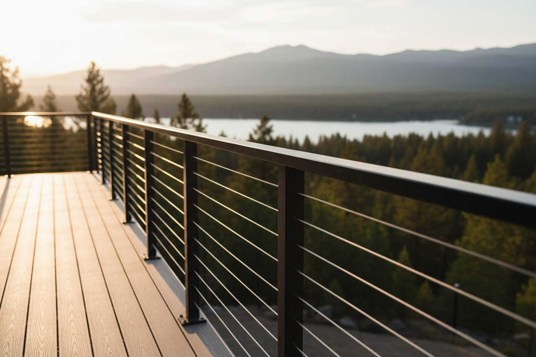 Deck Railing Maximum View Our Services: Premium Railing and Decking Solutions – Deck & Rail Supply