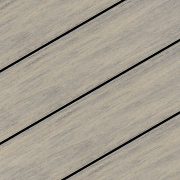 Wolf Silver Teak Decking Sample Swatch Profile 