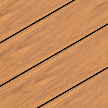 Wolf Teakwood Decking Sample Swatch Profile 